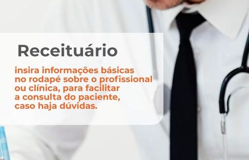 Receituários informações Recomendadas