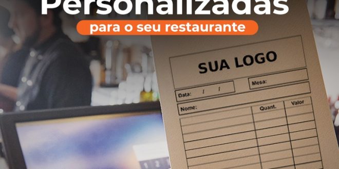 Comandas Personalizadas para seu restaurante